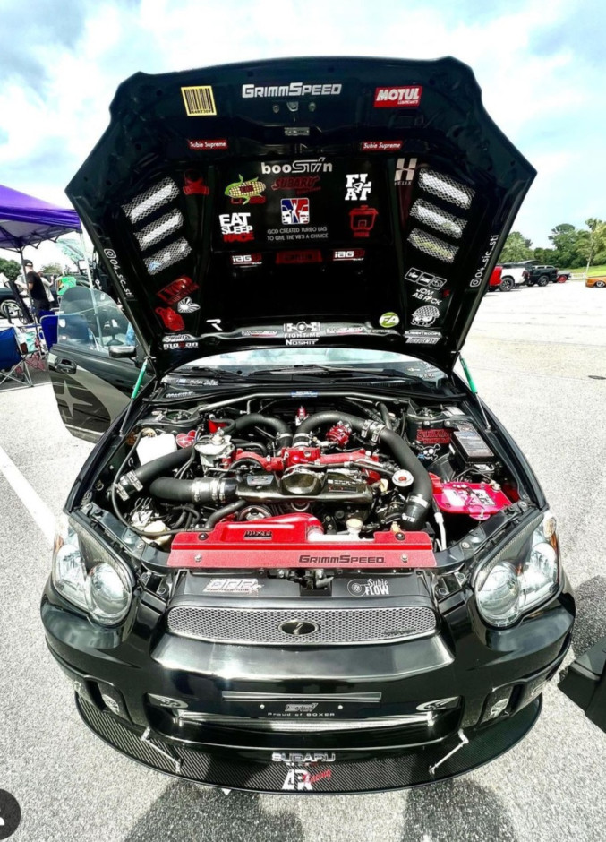 Christopher Smith's 2004 Impreza WRX STI Rally paint scheme